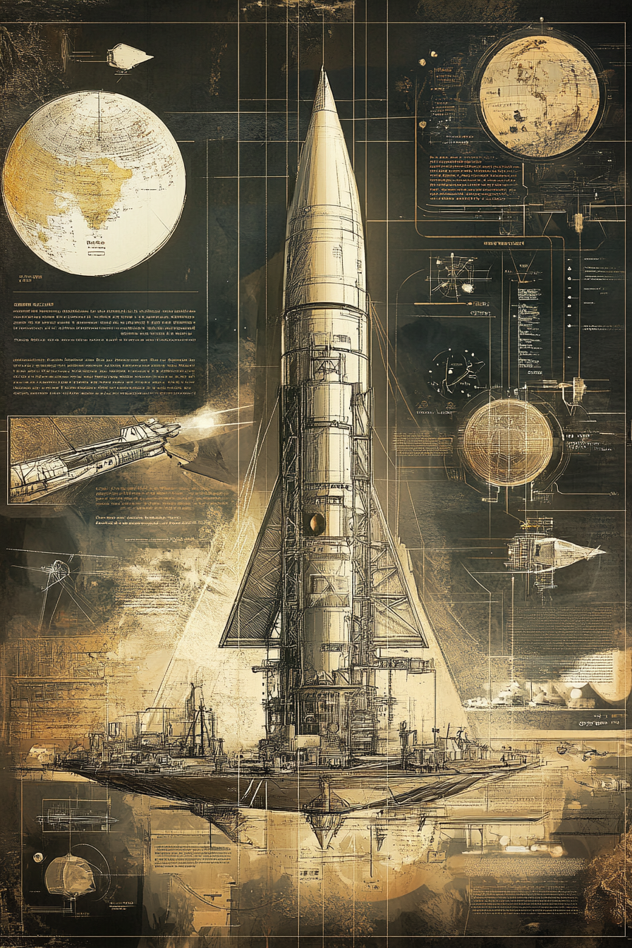 Adventure Launch Space. Evaluation panel with diagrams of kite repair operations.