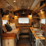 30 Rustic-Industrial Bus Conversions: Vintage Charm Goes Mobile
