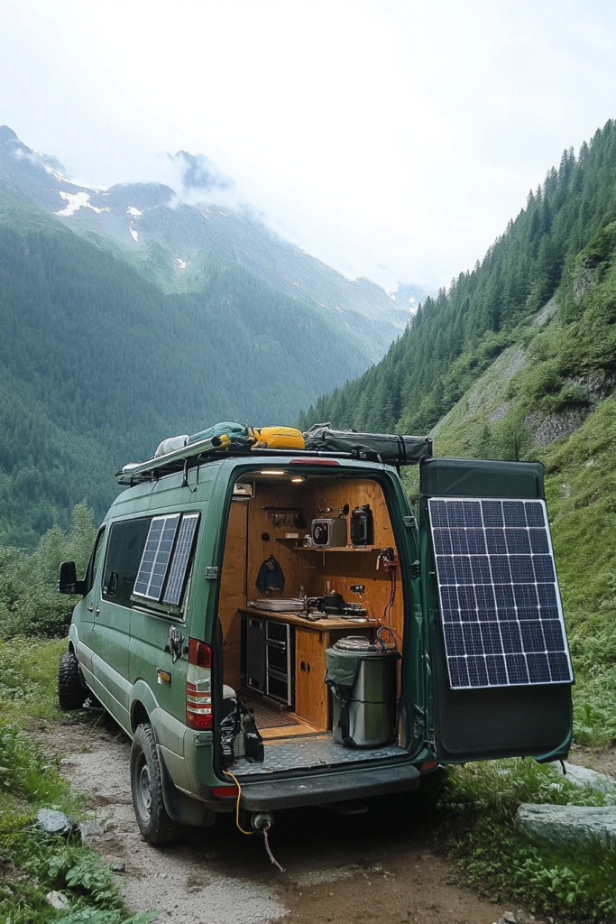 55+ Off-Grid Van Setup Ideas: Self-Sufficient Nomad Living